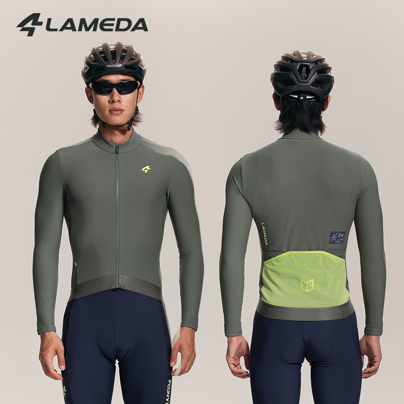 Cycling Gear Cold Weather - LAMEDA الشتاء الصوف الرجال الطريق الدراجة