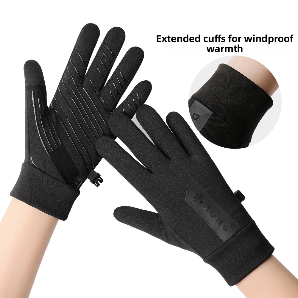 Cycling Gear Cold Weather - قفازات شتوية تعمل باللمس للرجال والنساء