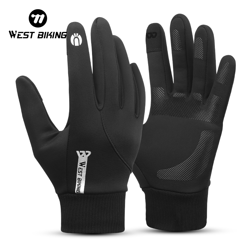 Cycling Gear Display - غرب ركوب الدراجات الشتاء الرجال قفازات