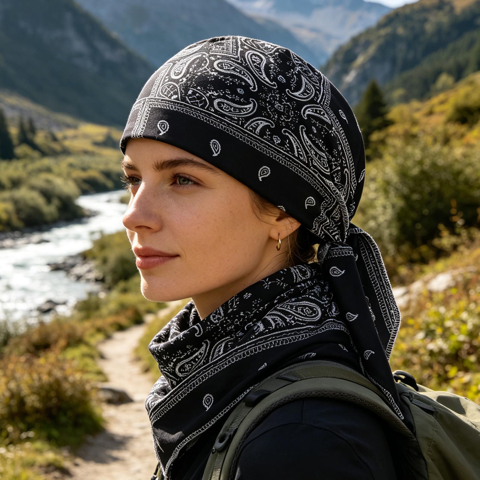 Bicycle Helmet - قبعة تبريد للرأس قابلة للتمدد وماصة