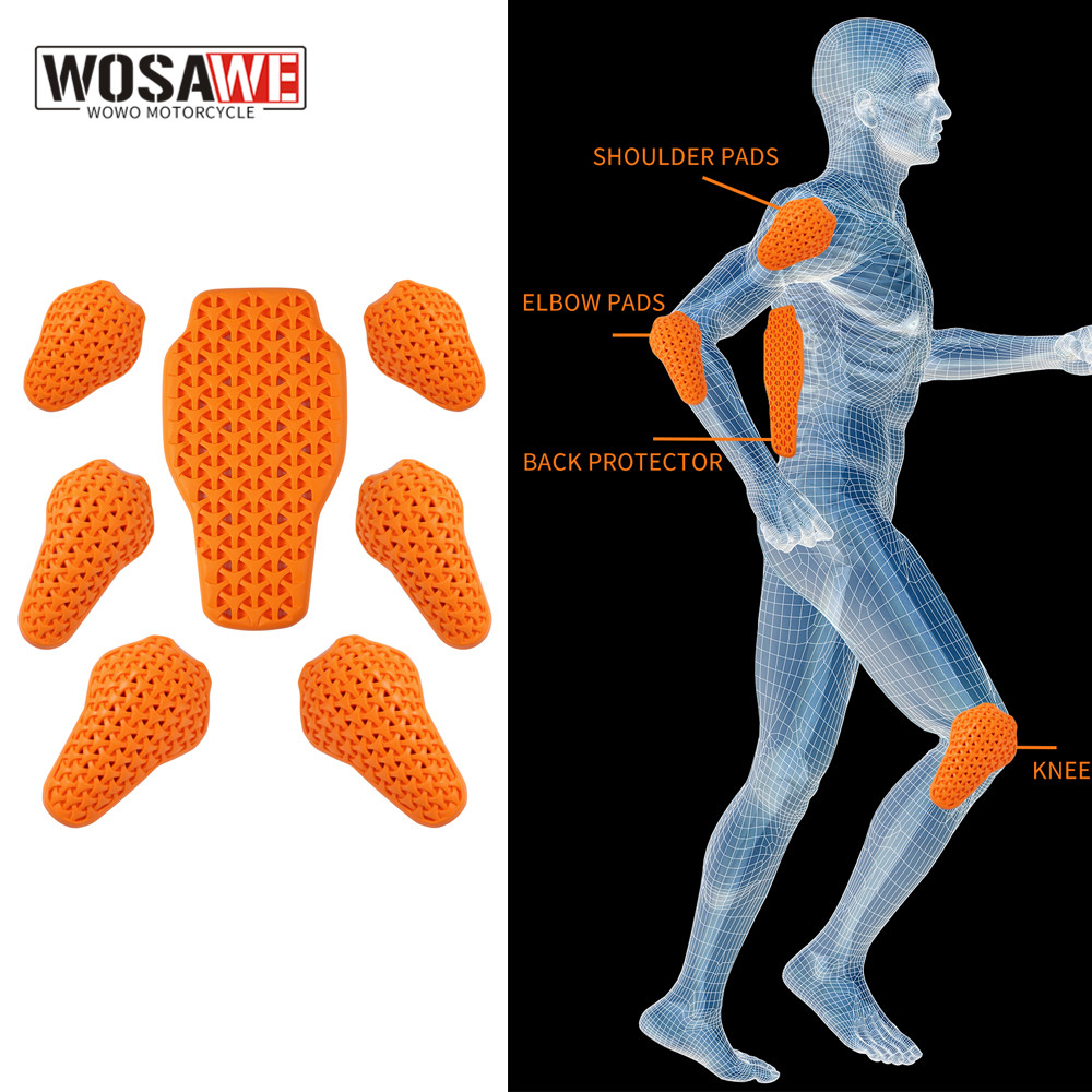 Cycling Protective Gear - WOSAWE دراجة نارية سترة بطانة حماة
