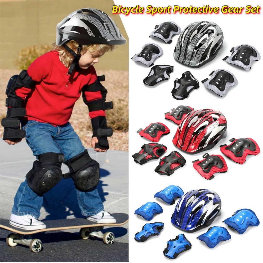 Cycling Protective Gear - طقم حماية رياضي للدراجات مكون من