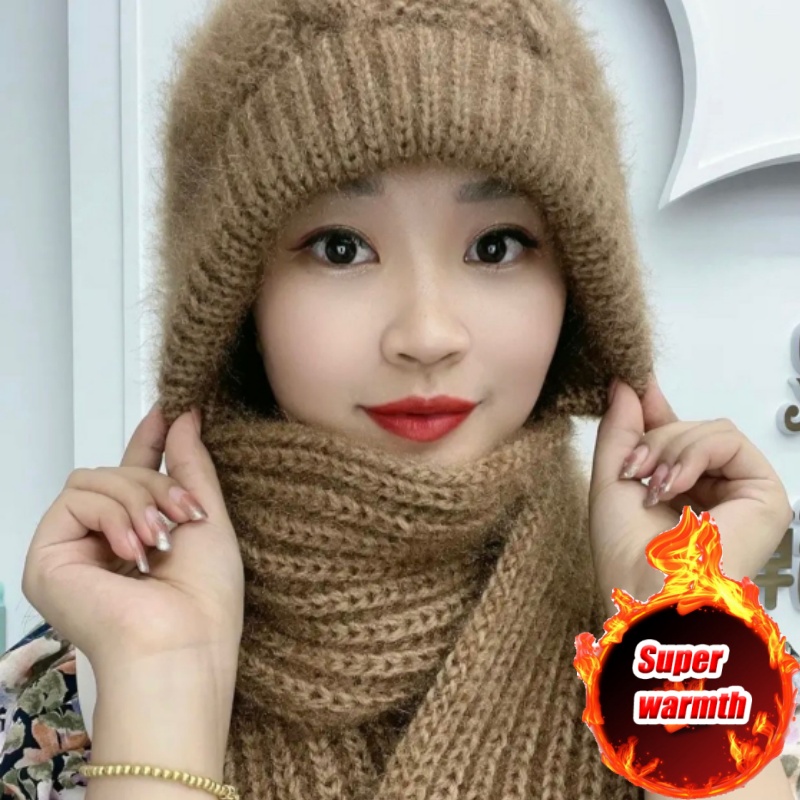 المرأة متماسكة قبعة وشاح مجموع - مراجعة Cycling Gear Cold Weather وسعره