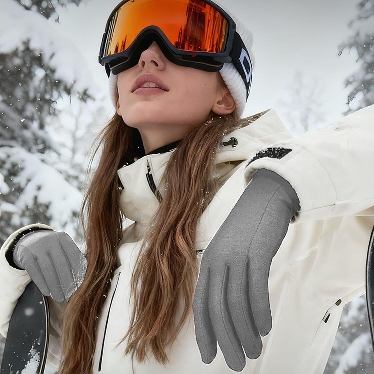 قفازات شتوية حرارية مقاومة للر - مراجعة Cycling Gear Cold Weather وسعره