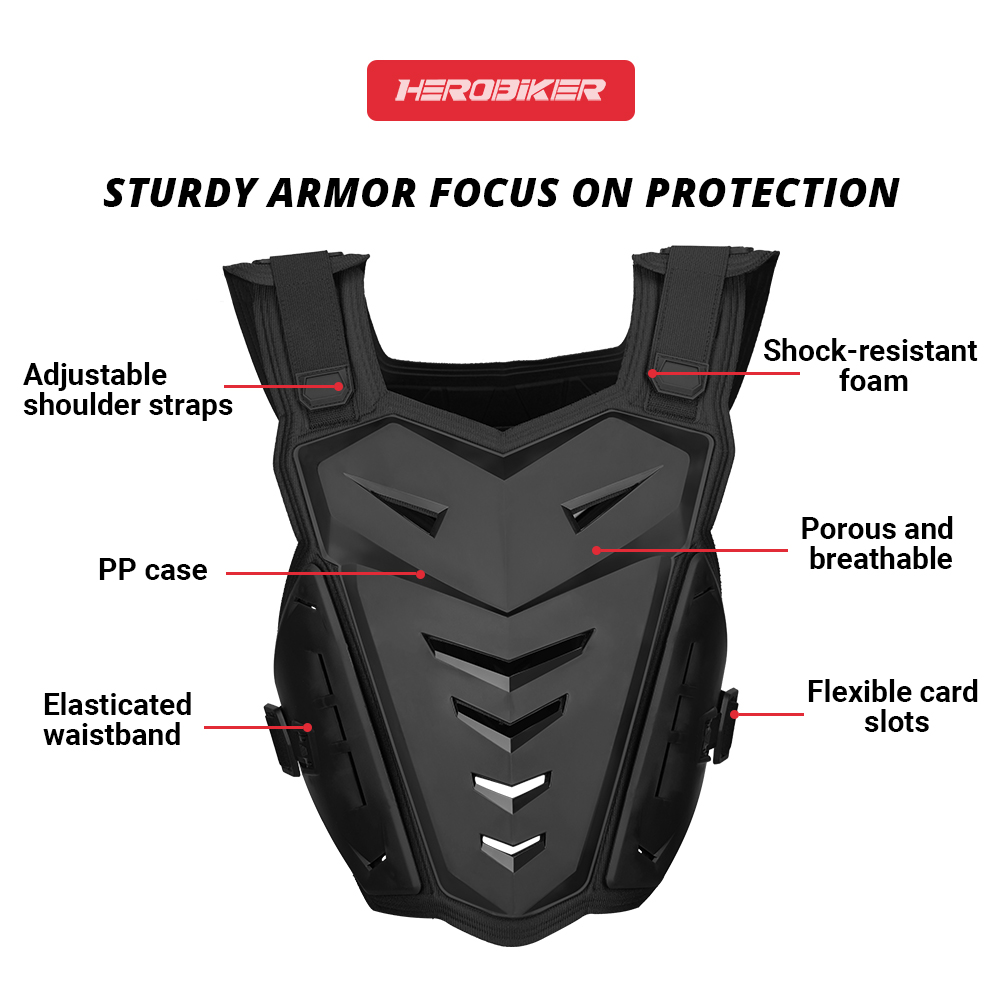 سترة واقية للدراجات النارية، د - مراجعة Cycling Protective Gear وسعره
