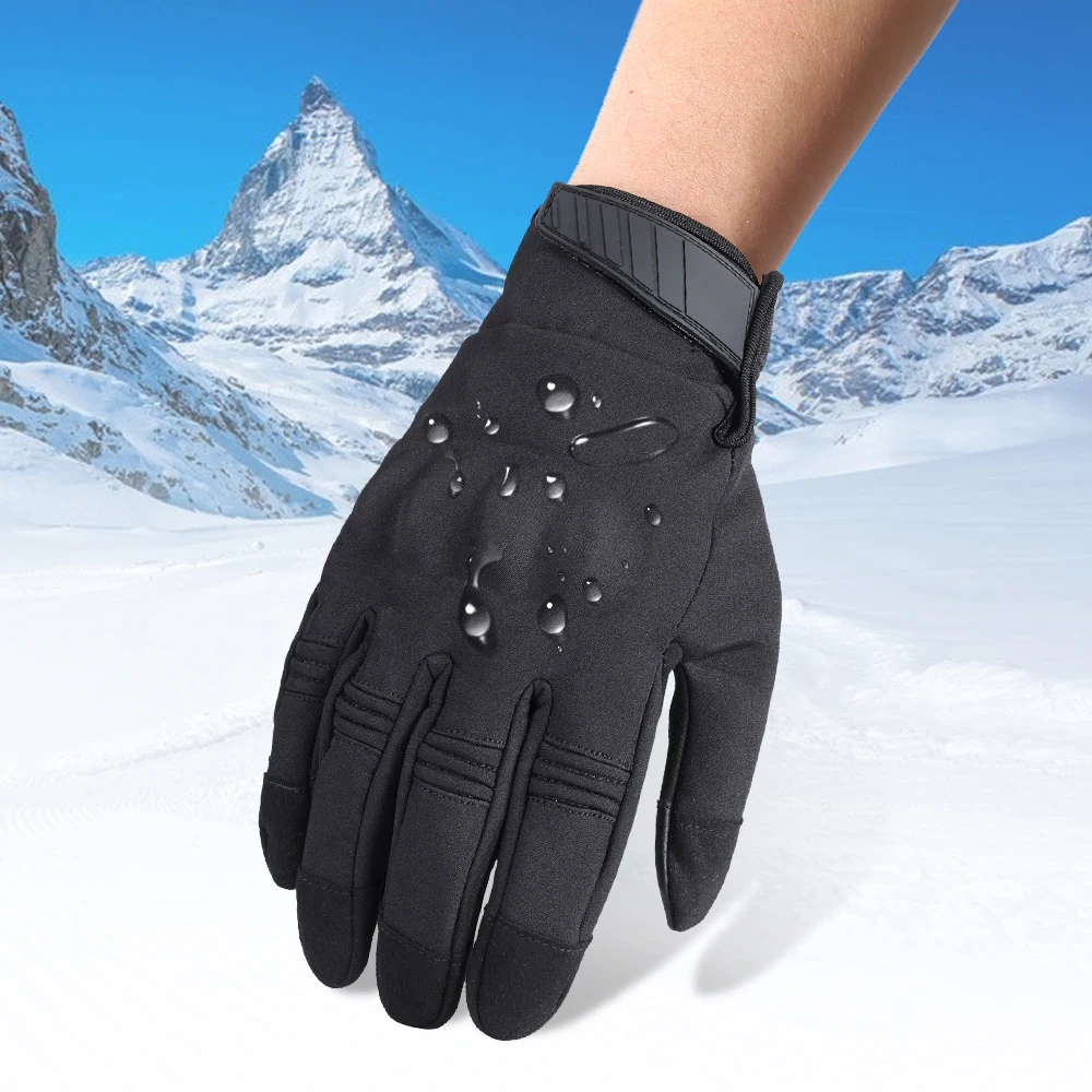 شتاء دافئ دراجة نارية قفازات ك - مراجعة Cycling Gear Display وسعره