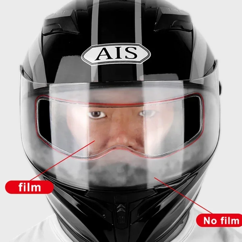 فيلم مضاد للضباب لخوذة الدراجا - مراجعة Bicycle Helmet وسعره