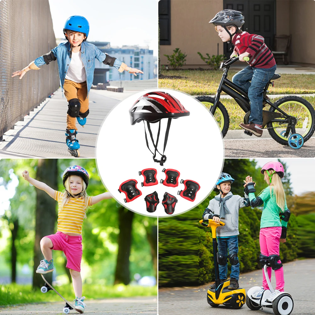 طقم حماية رياضي للدراجات مكون  - مراجعة Cycling Protective Gear وسعره